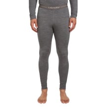 Icebreaker Unterwäsche Thermo-Leggings 260 Tech enganliegend (Merinowolle) - grau Herren